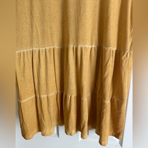 Wonderly Julianna button-down tunic Gold Yellow Size 2X - Picture 6 of 8